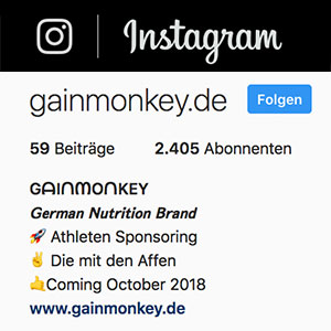 Gainmonkey Instagram